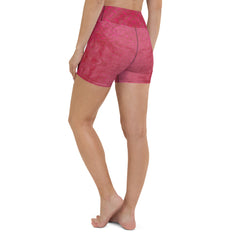 Velvet Touch Texture Yoga Shorts