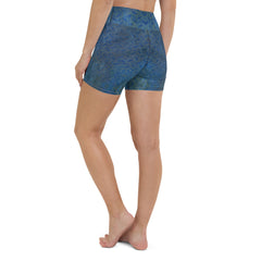 Linen Luxury Texture Yoga Shorts