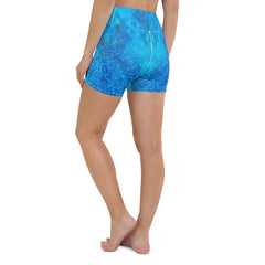 Waffle Weave Texture Yoga Shorts