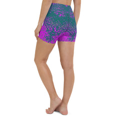 Velvet Venture Texture Yoga Shorts