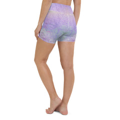 Satin Sprint Texture Yoga Shorts