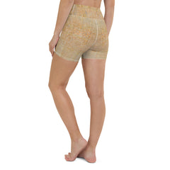 Bamboo Bound Texture Yoga Shorts