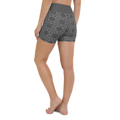 Celestial Serenity All-Over Print Yoga Shorts