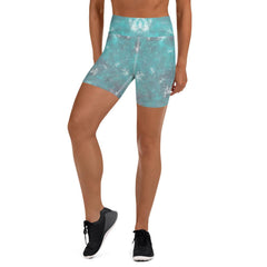 Enchanted Yoga Shorts Front View