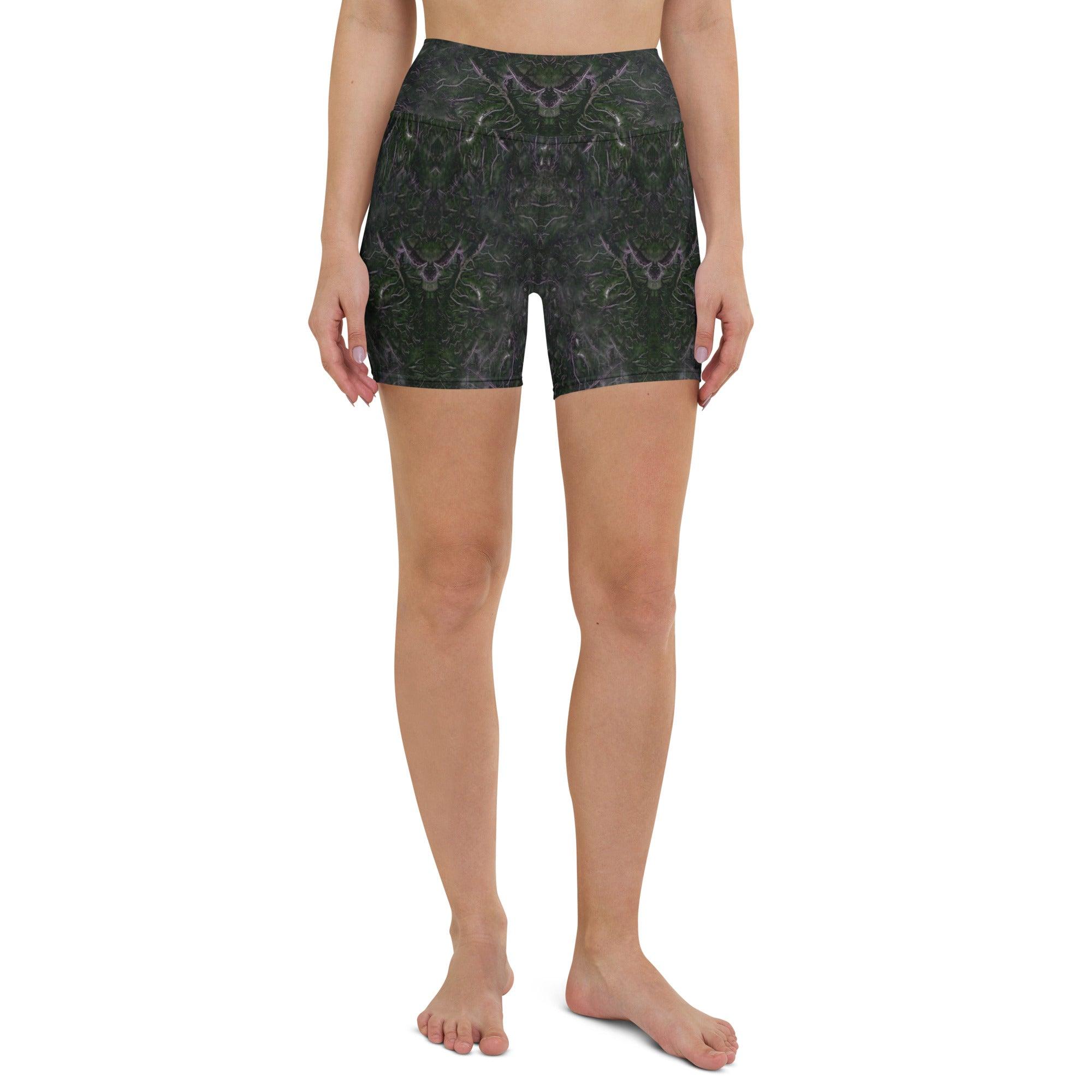 Stylish Roots 2 Yoga Shorts for the Fashion-Forward Yogi