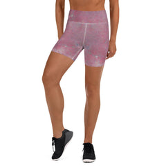 Shimmering Glitter 3 Yoga Shorts for stylish yogis