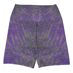 Comfortable and flexible Purple Shorts, ideal for yoga and pilates