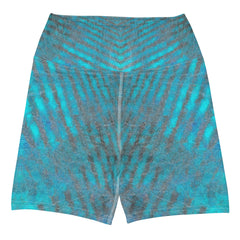 Serene Light Blue Yoga Shorts to enhance your mindful practice