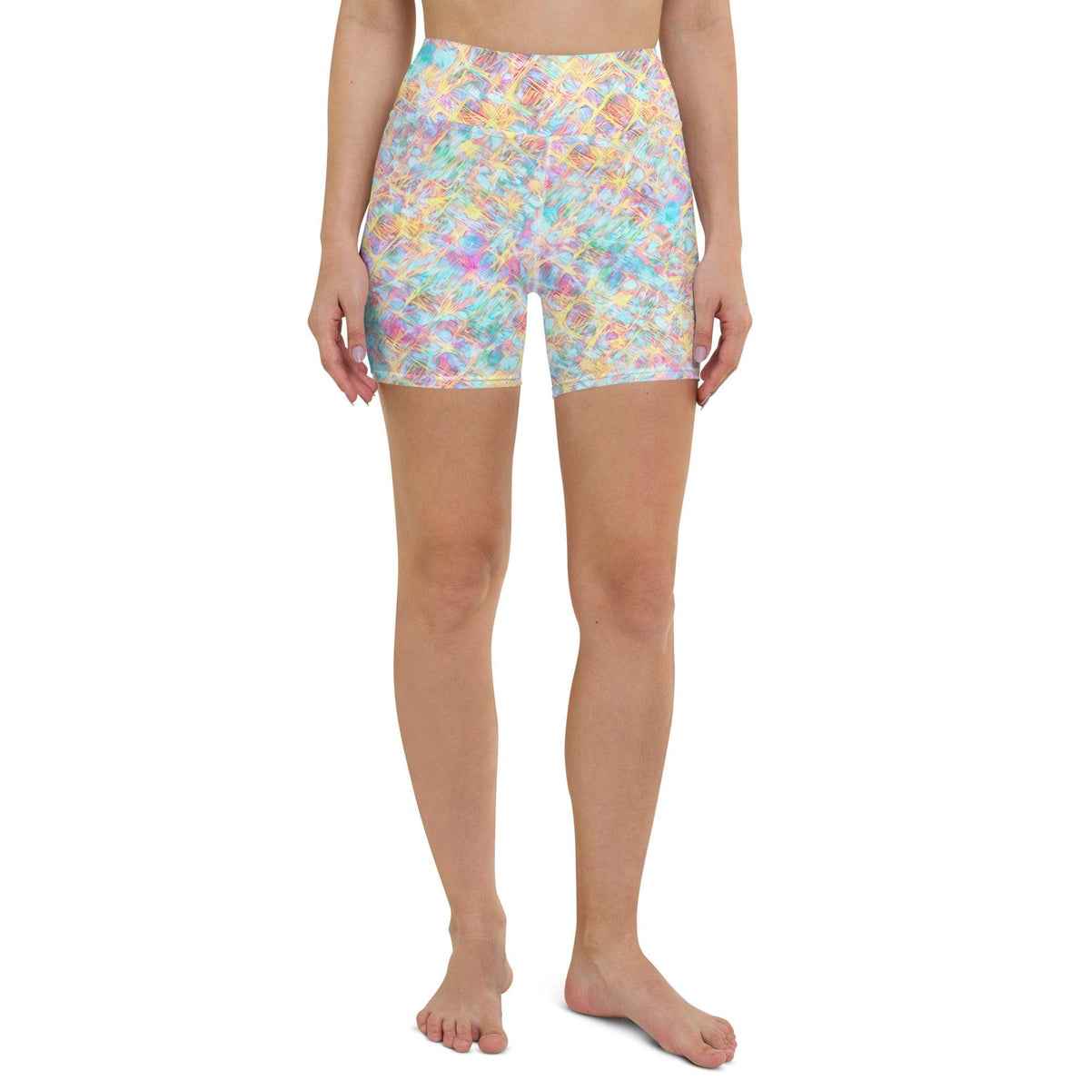 Cactus Oasis Yoga Shorts - Beyond T-shirts