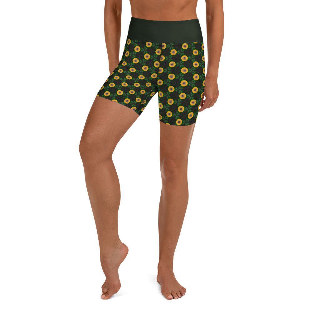 Cosmic Dance Yoga Shorts