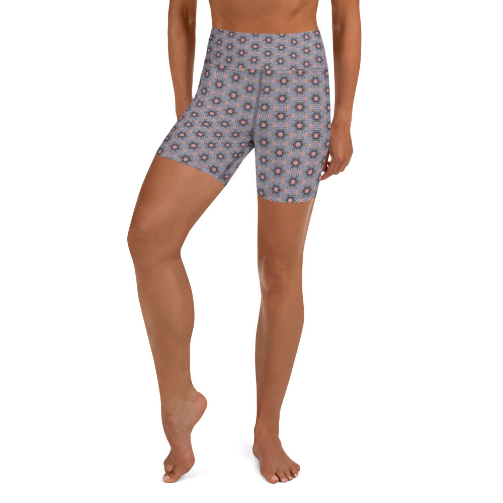 Oceanic Odyssey Yoga Shorts