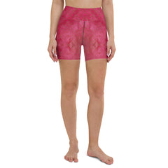 Velvet Touch Texture Yoga Shorts