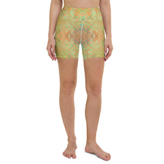 Jacquard Journey Texture Yoga Shorts