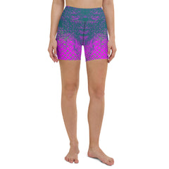 Velvet Venture Texture Yoga Shorts