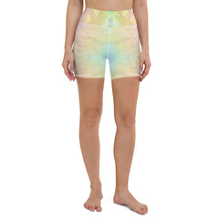 Bamboo Bound Texture Yoga Shorts