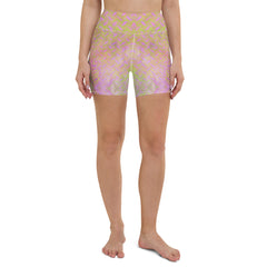 Velvet Victory Texture Yoga Shorts