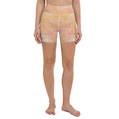 Sateen Sprint Texture Yoga Shorts