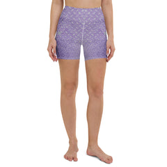 Chenille Charge Texture Yoga Shorts