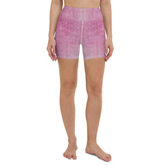 Velvet Touch Texture Yoga Shorts