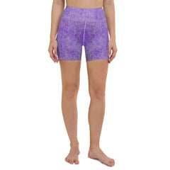 Linen Luxe Texture Yoga Shorts