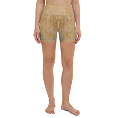 Bamboo Bound Texture Yoga Shorts