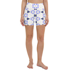 Cosmic Diamond Dreams Yoga Shorts