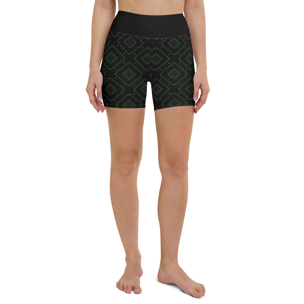 Aztec Harmony Yoga Shorts