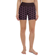 Sunset Silhouette Yoga Shorts