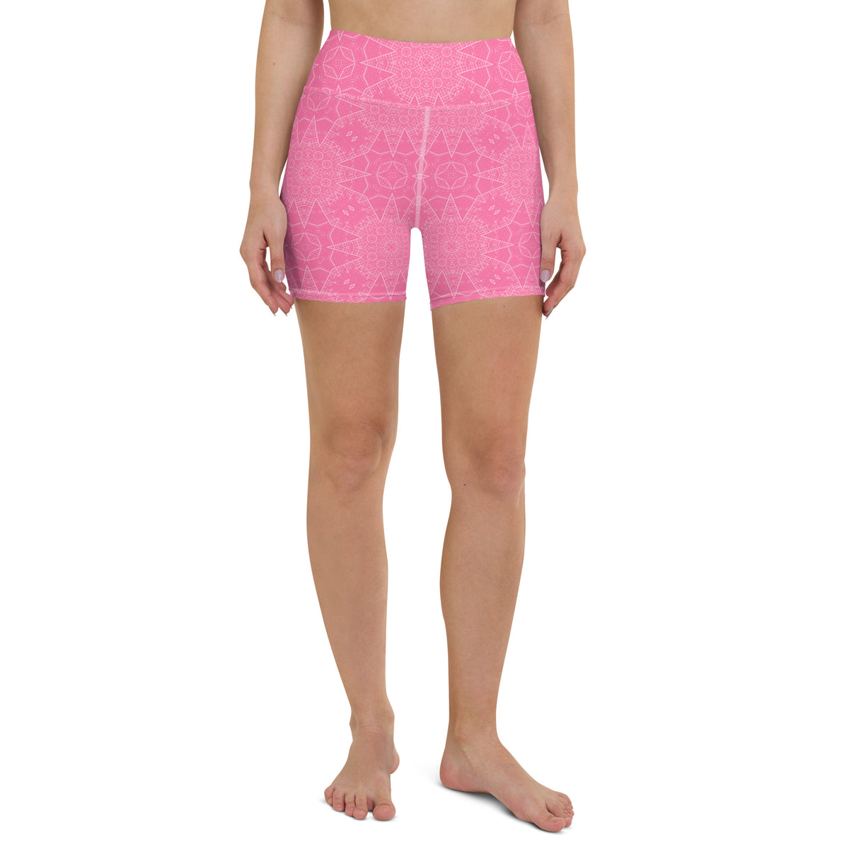 Ethereal Butterfly All-Over Print Yoga Shorts