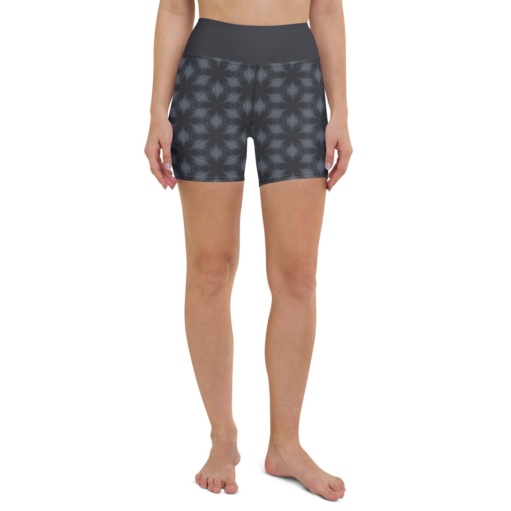 Mystical Moonlit Yoga Shorts