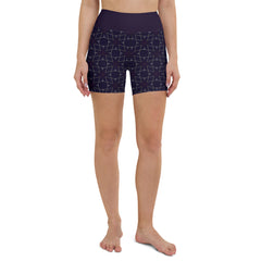 Serenity Blossom Yoga Shorts