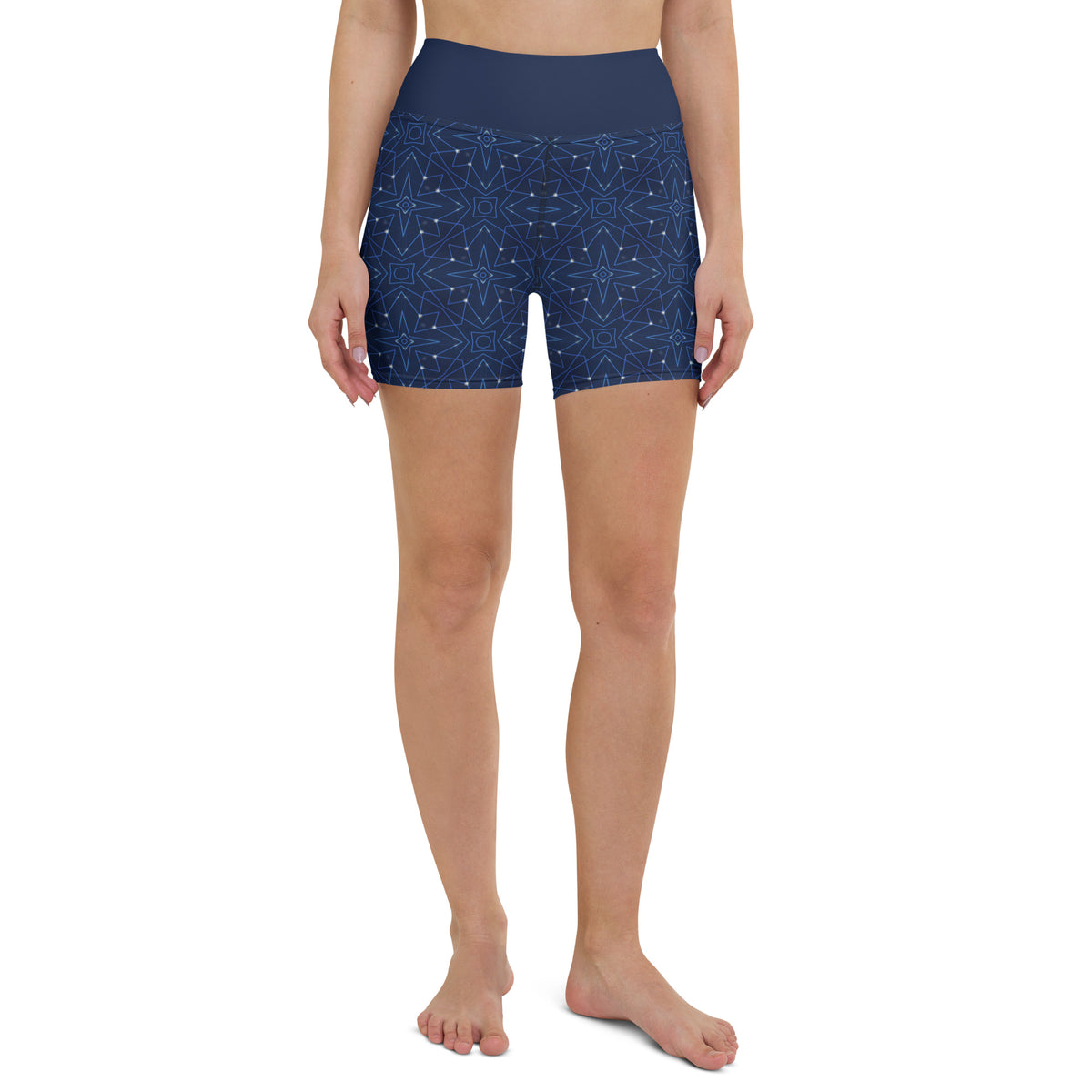 Pixel Zen Yoga Shorts