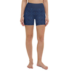 Pixel Zen Yoga Shorts