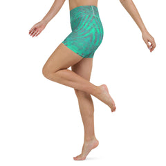 Durable Aqua Yoga Shorts for enduring performance and style