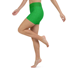 Zebra Dash Yoga Shorts