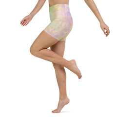 Bamboo Bound Texture Yoga Shorts