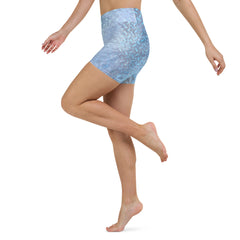 Linen Leap Texture Yoga Shorts