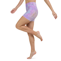 Honeycomb Hustle Texture Yoga Shorts