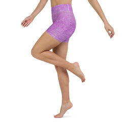 Microfiber Mastery Texture Yoga Shorts