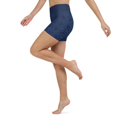 Pixel Zen Yoga Shorts