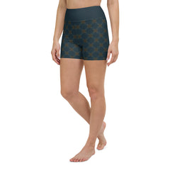 Floral Harmony Yoga Shorts