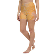 Bamboo Bliss Texture Yoga Shorts