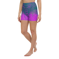 Velvet Venture Texture Yoga Shorts