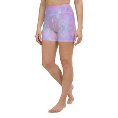 Honeycomb Hustle Texture Yoga Shorts