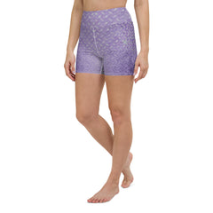 Chenille Charge Texture Yoga Shorts