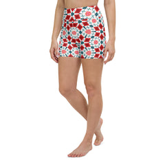 Zen Harmony Kaleidoscope Yoga Shorts