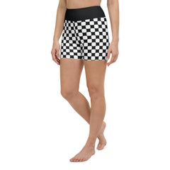 Serene Lotus Yoga Shorts