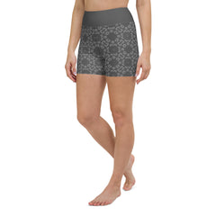 Celestial Serenity All-Over Print Yoga Shorts