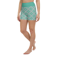 Blossoming Petals Yoga Shorts