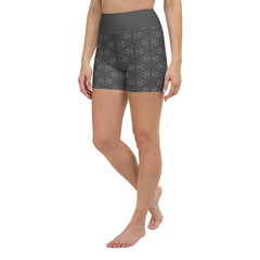 Boho Chic Mandala Yoga Shorts